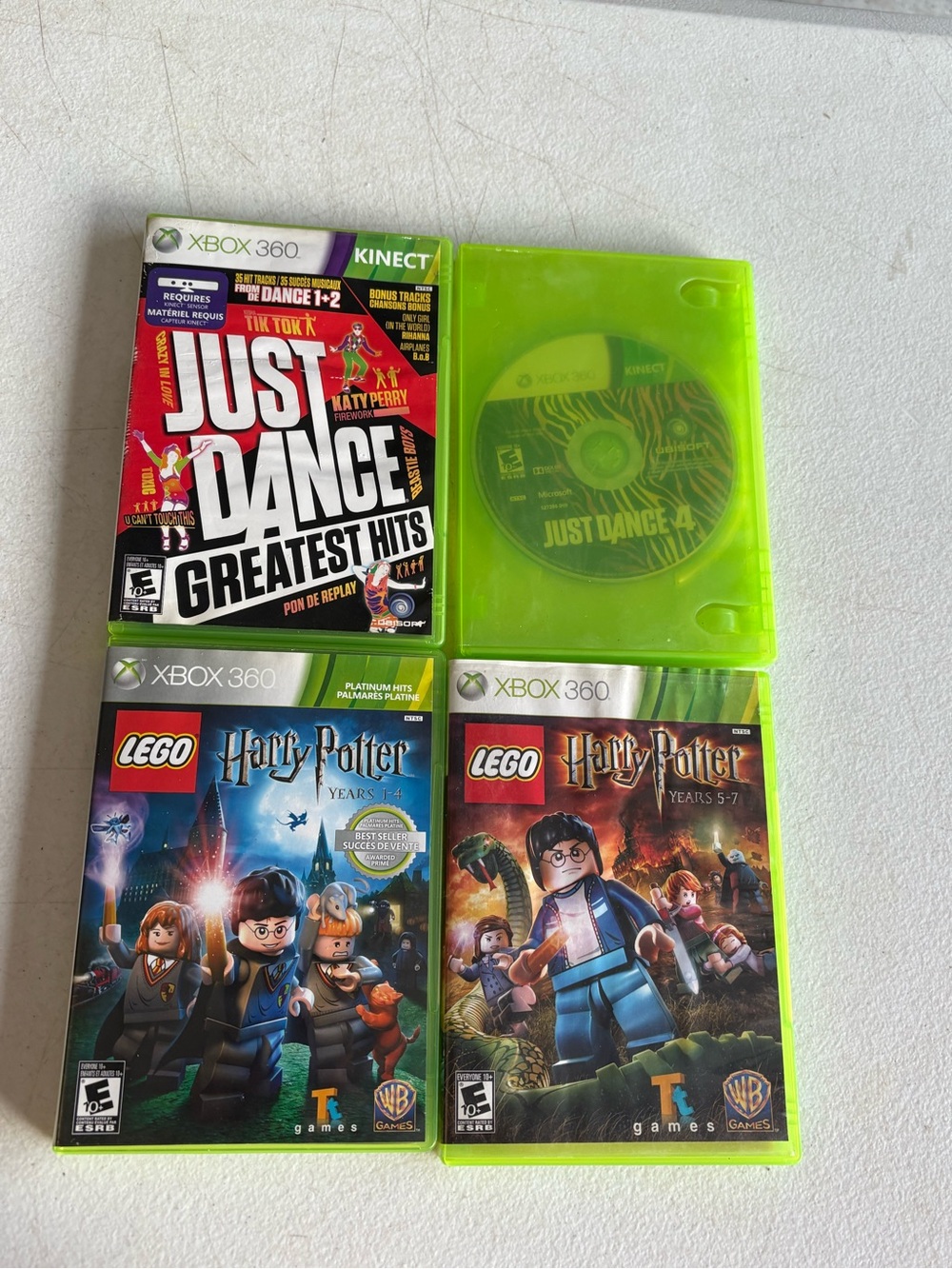 Xbox 360 Video Games Lot of 4